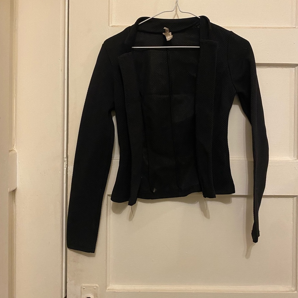 Mesh Fitted blazer